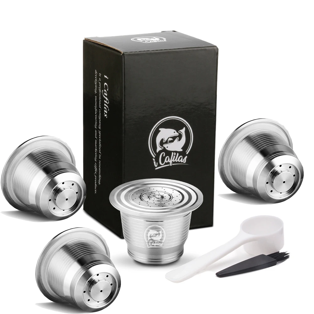 
best price reusable nestle coffee capsules/stainless steel coffee capsule 