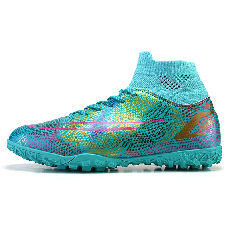 

Amazon Top Sell 2022 Wholesale Good Quality Professional Athletic Low Ankle Football Boots Outdoor Training Shoes Soccer Shoes, 3colors