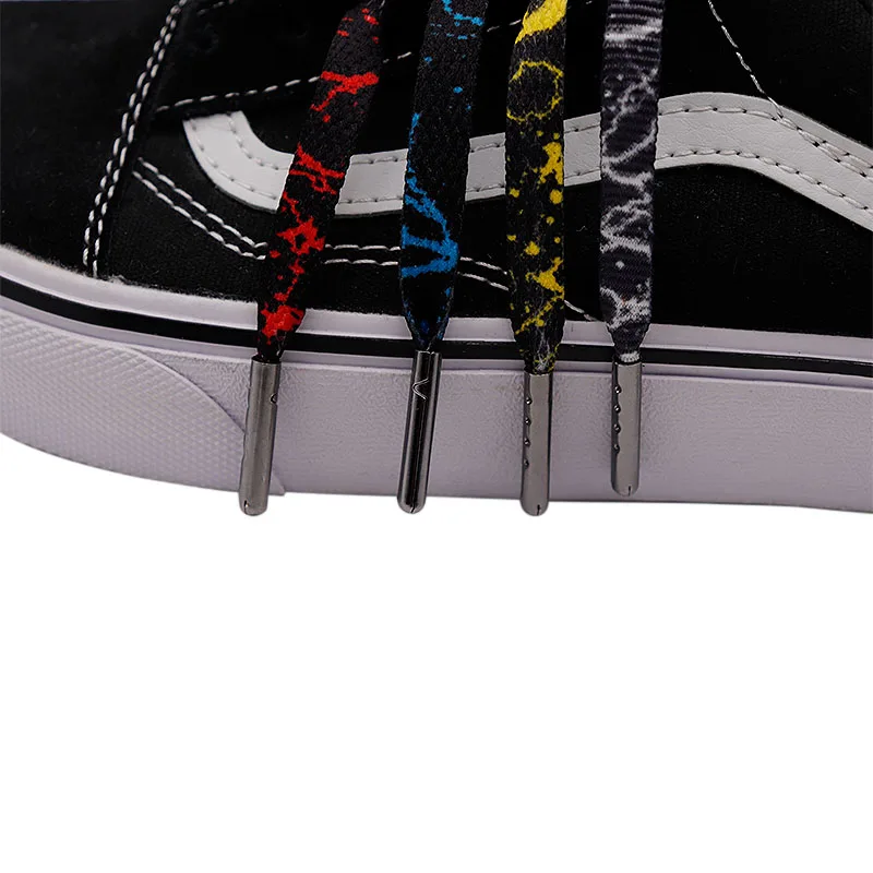 

weiou Flat Shoelaces polyester shoelaces custom logo flat shoelaces