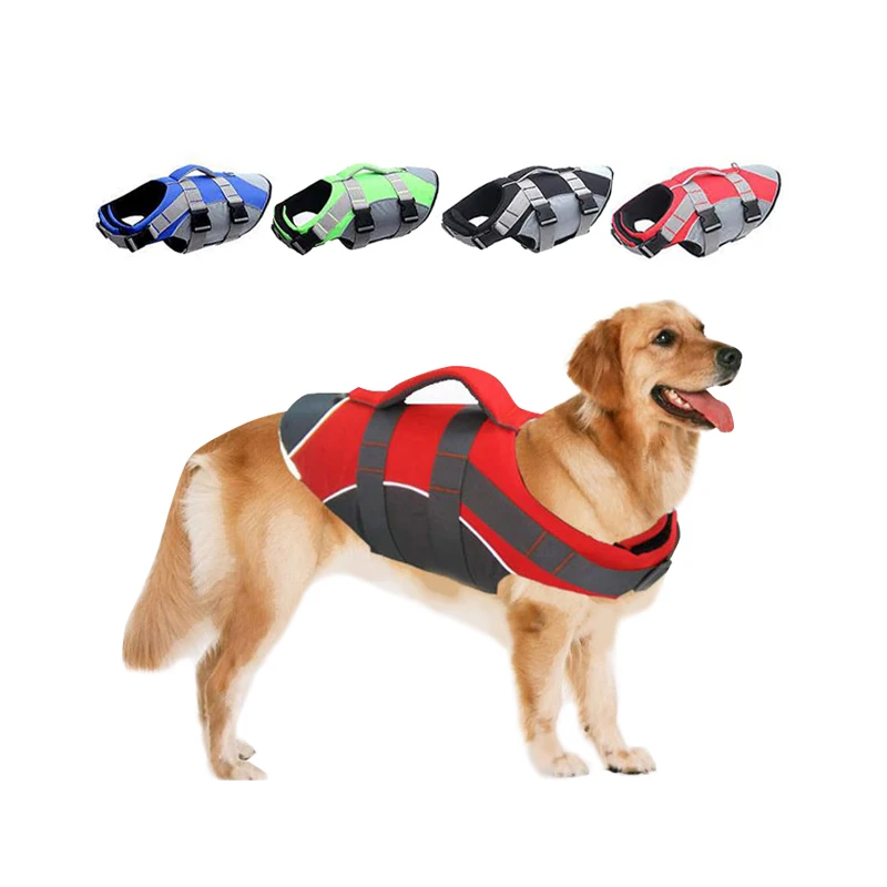 

OEM/ODM Custom Wholesales Personalized Dog Life Vest Pet Life Jacket In Life Vest Dog Safety Swimming Jacket, 5 colors