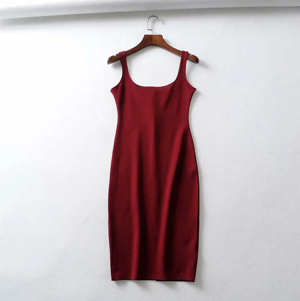 
Factory wholesale 2020 new style sweet long dress sleeveless hip hop condole belt summer dresses 