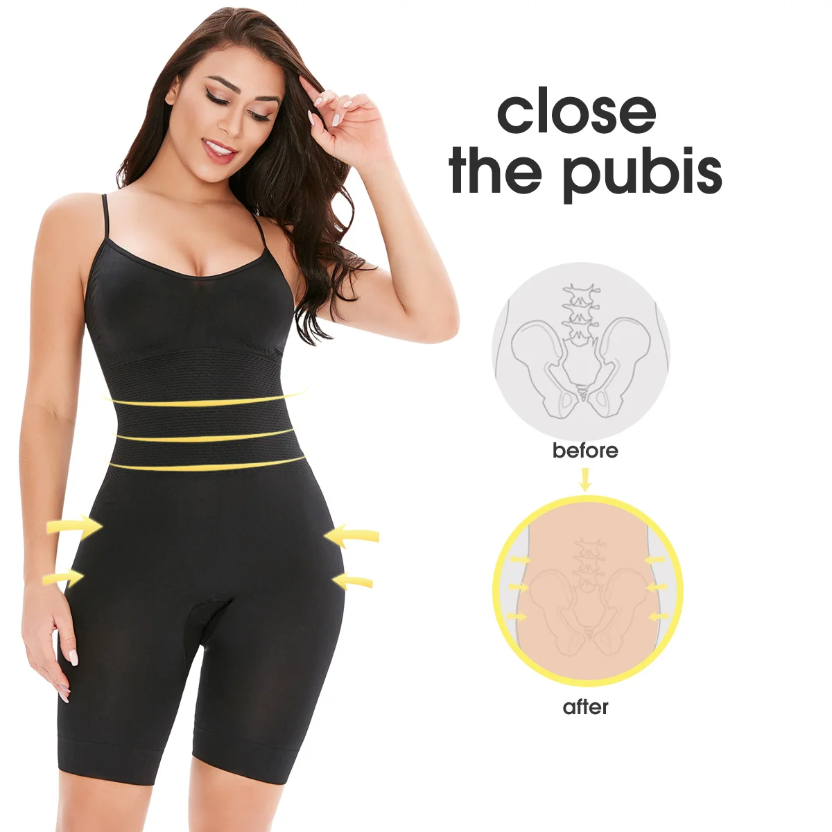

High Quality Fashion Tight Skinny Elastic Belly Slimming Body Shaper Seamless Shapewear For Women Colombianas Shaper