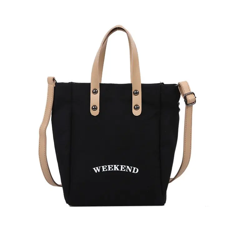 

Wholesale custom logo fashion colorful high capacity portable tote shopping bag, Any color are available