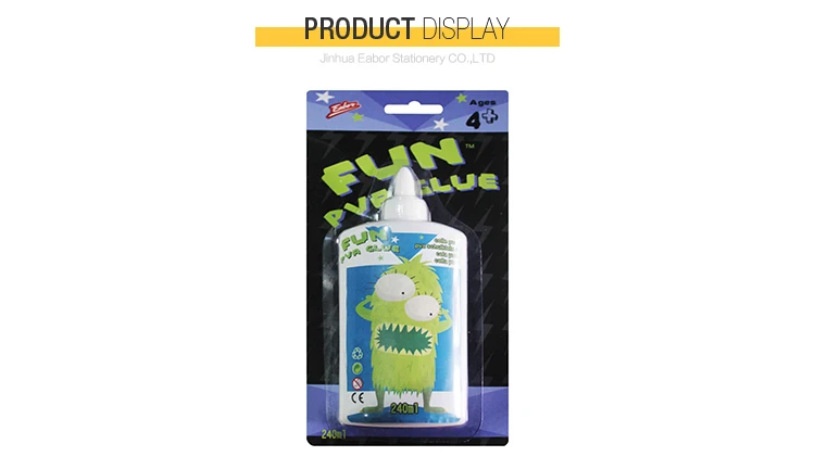 High Quality 240Ml Non Toxic School Washable Craft White Glue