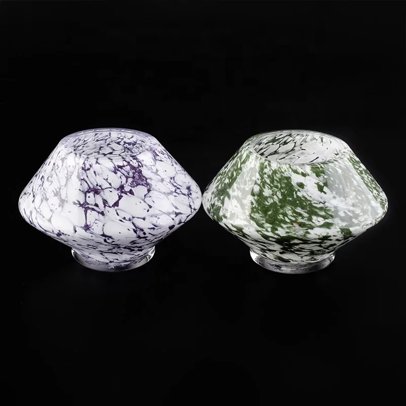 Luxury custom candle jar glass scented candle container wholesales