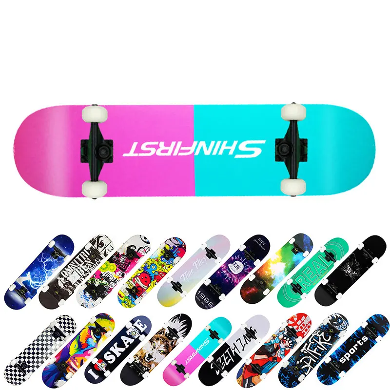 

80x20cm Wholesale Double Rocker Skateboard In Stock