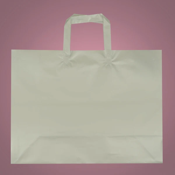 
shopping bag,soft loop handle plastic bag,biodegradable plastic bag 