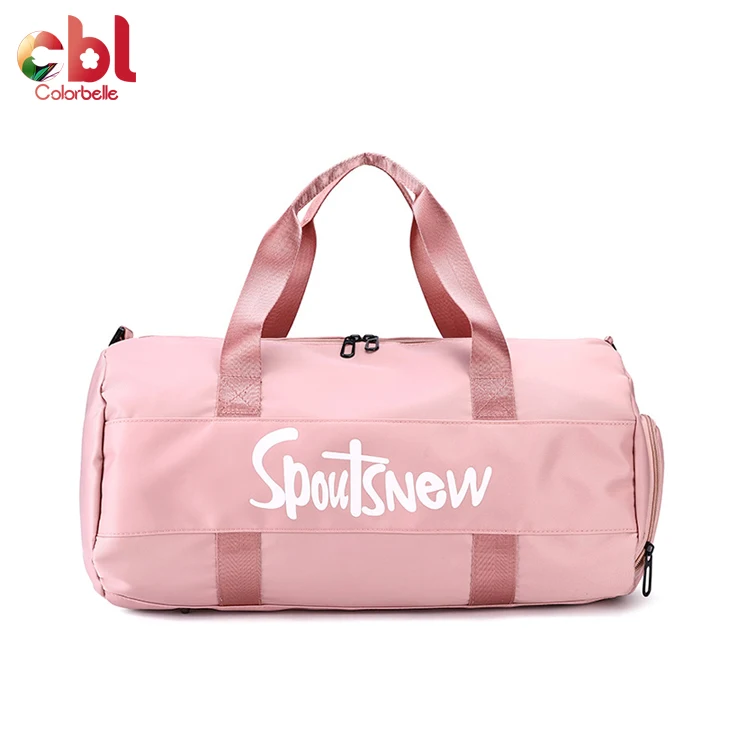 

Outdoor Sports Fitness Bag Travel Luggage Bags Nylon yoga Waterproof Duffle Bag Sport Handbag, Black,red,pink