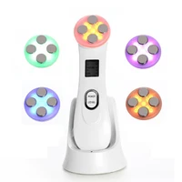 

5 Light Modes Skin Massager Personal Facial Whitening Multi-Functional RF EMS 5 In 1 Beauty Care Device