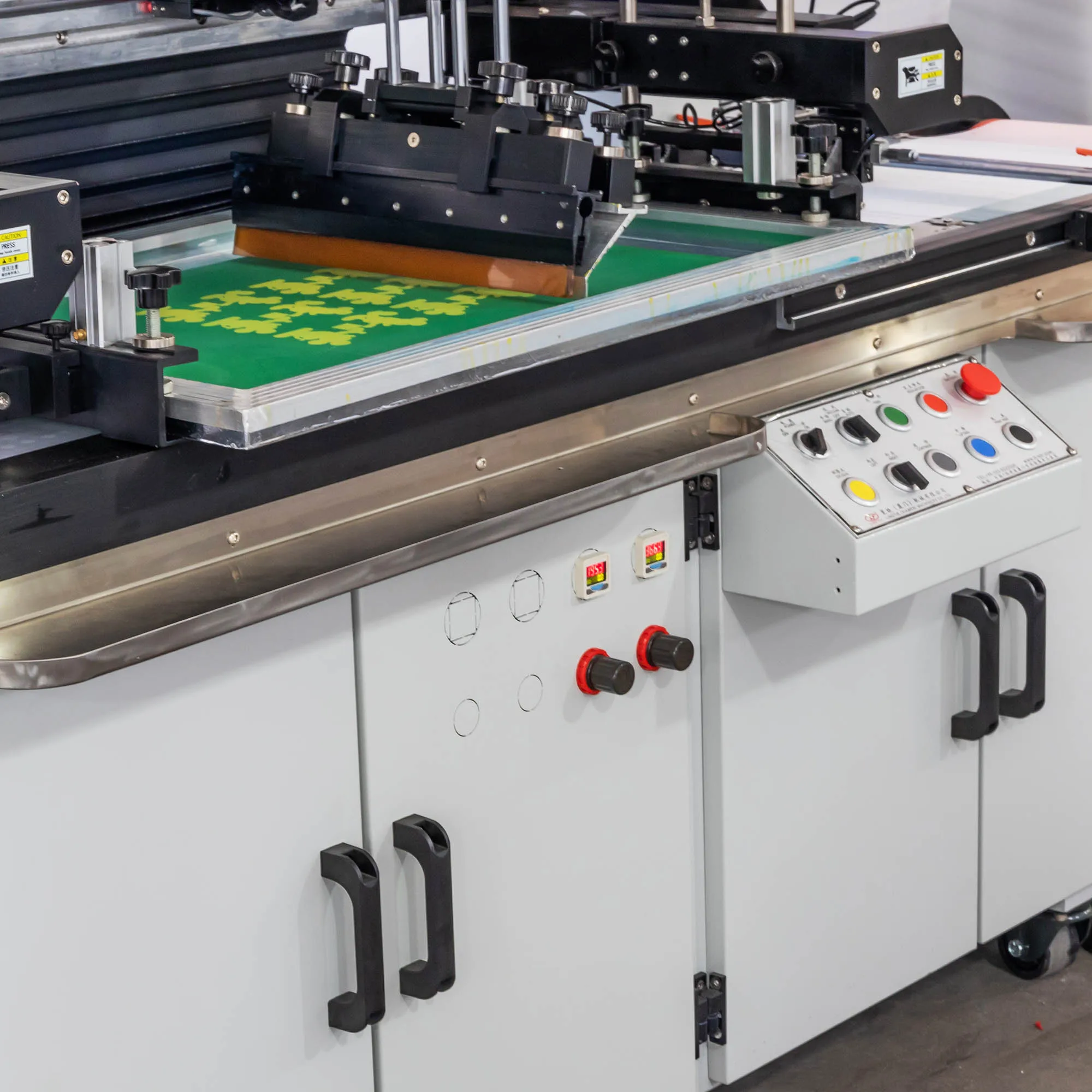 Micro Registration Screen Printing Machine Servo Screen Printer Label