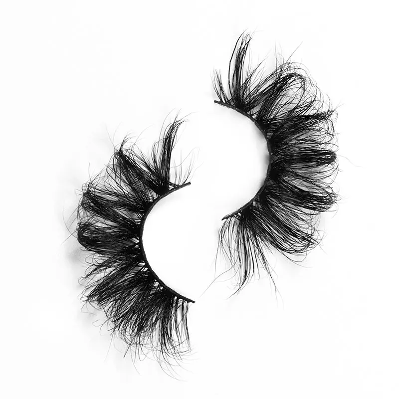 

Factory 18mm Eyelashes Real Strip Wholesale With Circle Packaging Soft Band Mink Eyelash