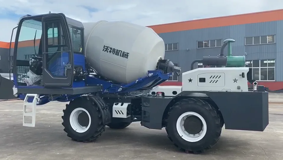 VTCM-4000 Self Loading Concrete Mixer_Self Loading Concrete