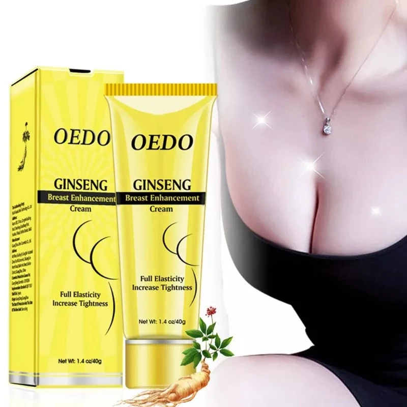 

OEDE Breast Cream Ginseng Beauty Natural 40g Enlargement Enhancer Women Lady Chest Massage Essential Cream