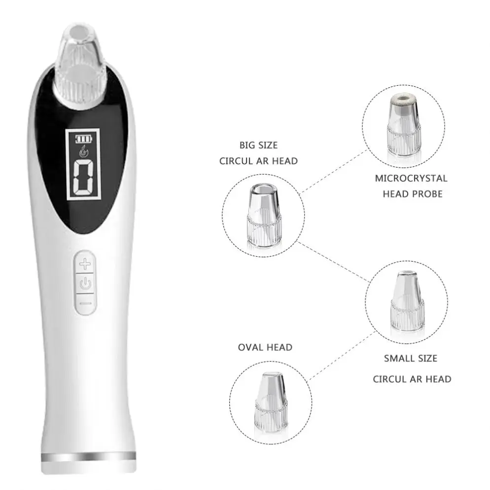 

Hot Sell Skin Care Blackhead Remover Tweezer Electric, White