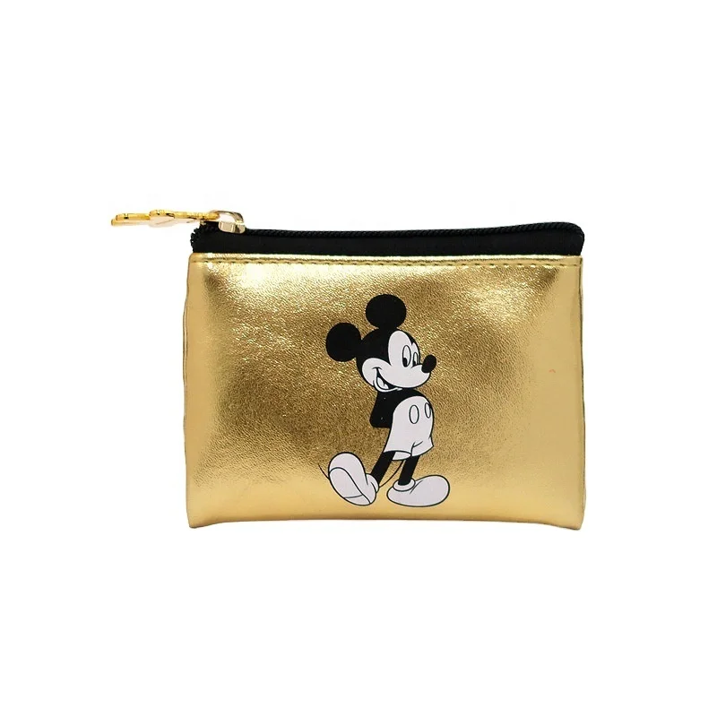 

FAMA Authorized Factory Small Wallets Ladies Wallets and Purses Gold Colors Girls Purse Zipper Bags for Women Waterproof PU OEM