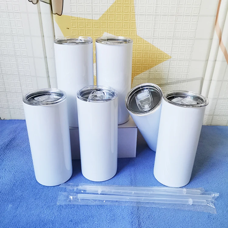 

Sublimation blanks Tumbler Vacuum Insulated Straight 15oz Stainless Steel Straight Sublimation Blanks skinny Tumbler