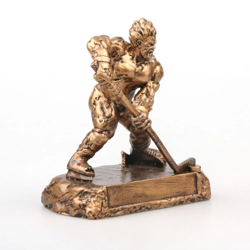 
Ripped man resin figurine ice hockey souvenir gift ice hockey trophy cup  (62396081008)