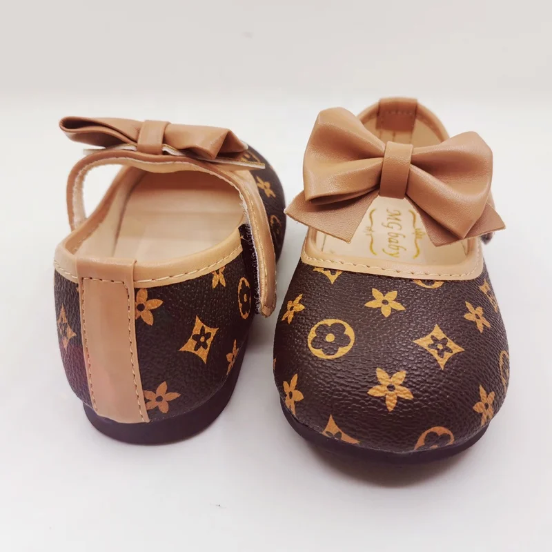 
flat touch baby party the princess shoes bowknot 