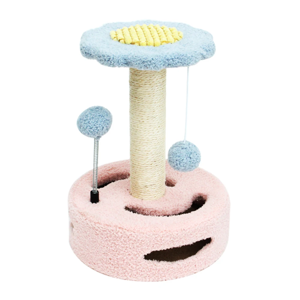 

Pet Products Wholesale Luxury Toys Cats Climber Scratching Post Tower Cat Tree With Balls