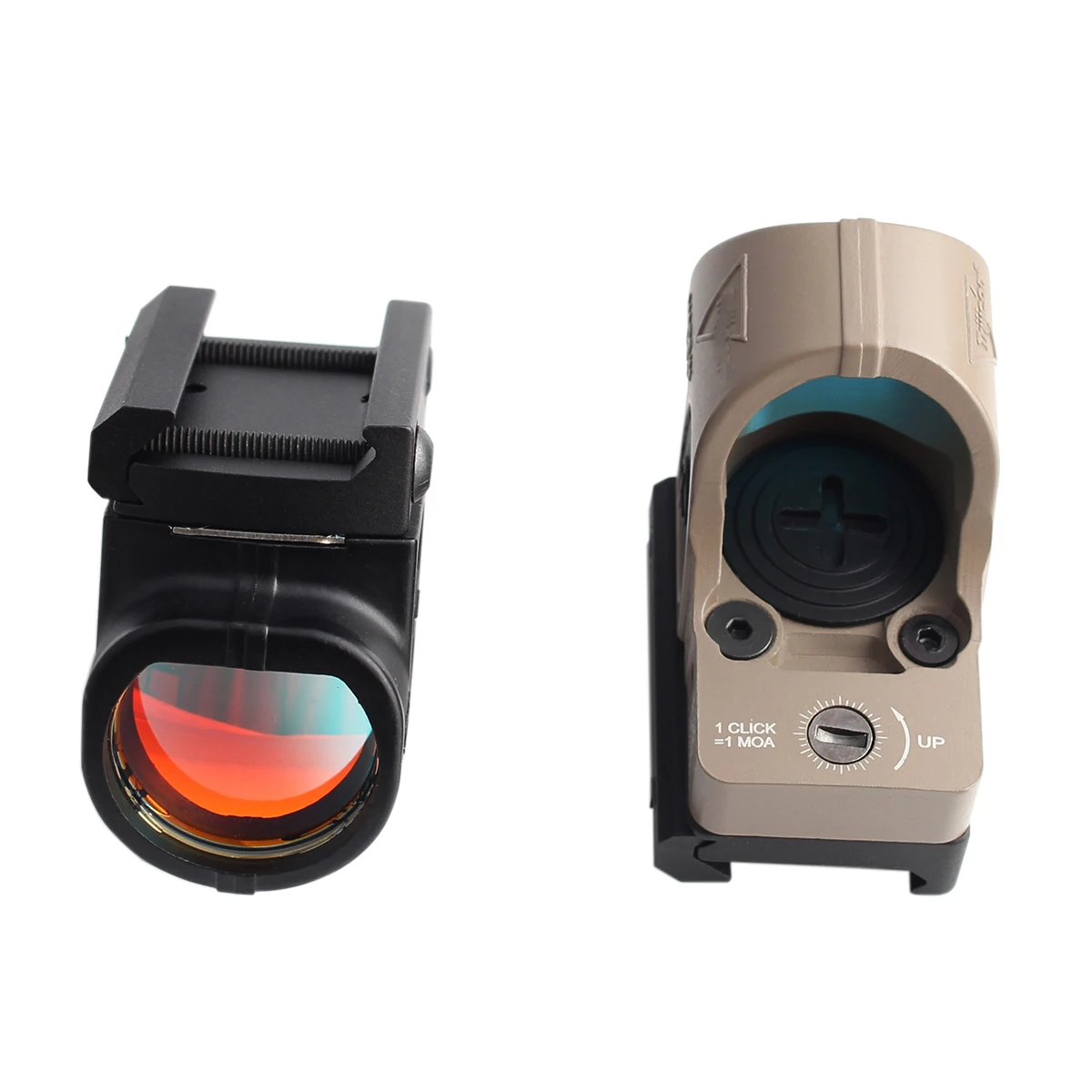 

Mini RMR SRO Red Dot Scope Sight Collimator Glock Rifle Reflex Sight Scope fit 20mm Rail & Glock Mount Tactical Hunting