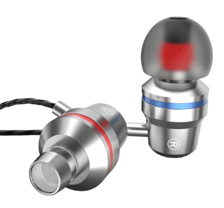 

2020 New Cheap In-Ear Headphones Stereo Bass Headset Metal Wired Earphone with Mic for Xiaomi huawei phones, Silver,red,glod,black