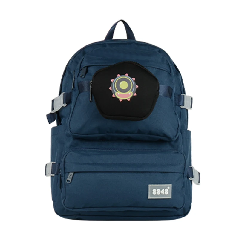 

Dark Blue Color Laptop Bags Backpack Mens Waterproof School Students Bookbag Fits 15.6 Inch Notebooks Computer Bag