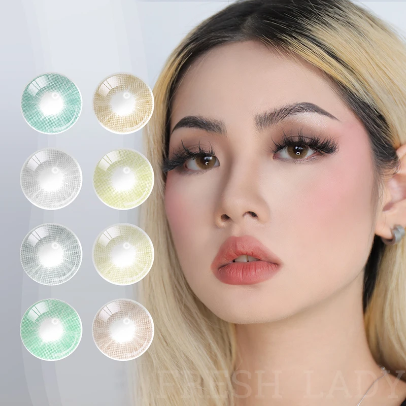 

Fresh Lady New Arrival kk wholesale fashion contact lens