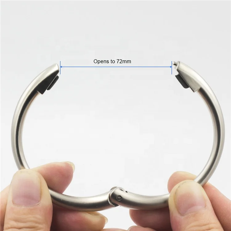

Factory hot sales 2020 hot style custom blank bag hanger zinc alloy metal d ring, Customized