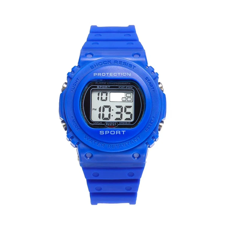 批发廉价彩色电子跑步运动数字手表