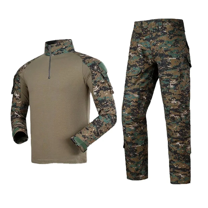 

Mens Track Sets Camaflarge Hunting Suit For Men Military Suit American Combat Clothing Frog Suit, Customized color