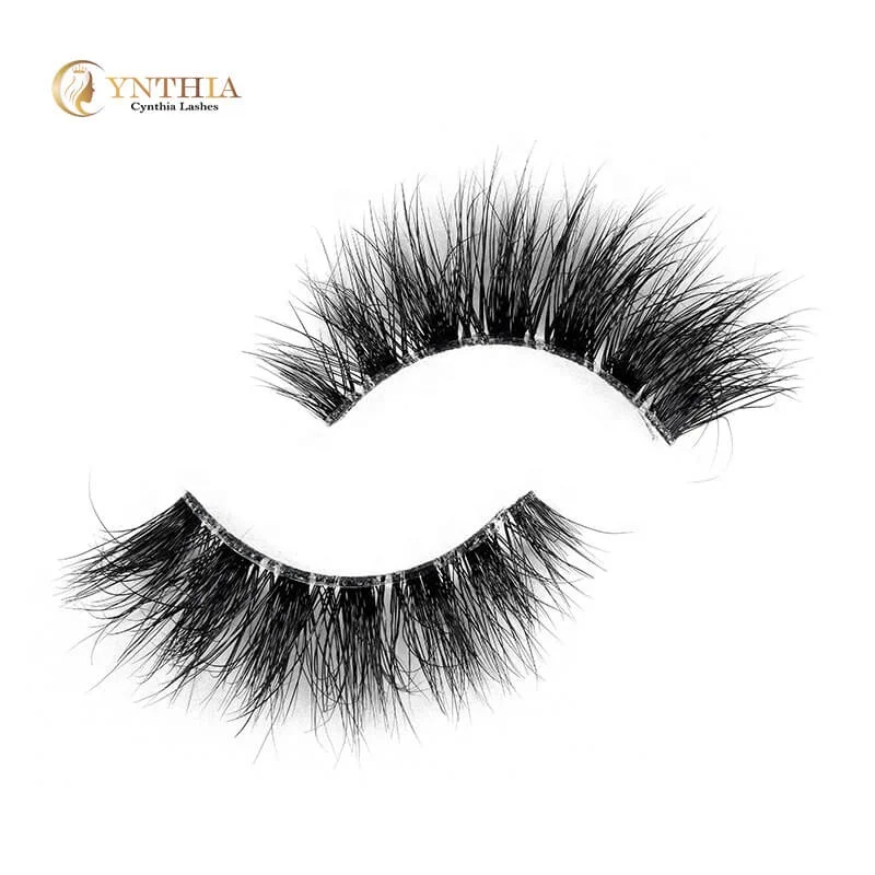 

Wholesale Full Strip Mink Fluffy Mink False 5D Mink Lashes Custom Packaging Box Case Wholesale Full Strip Mi, Black