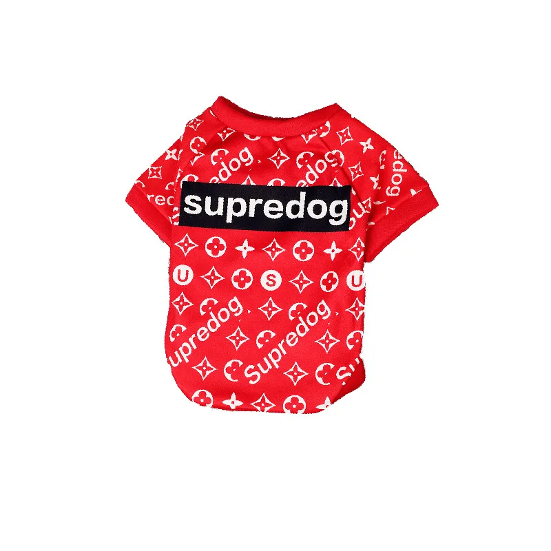 

2021 Fashion brand pet dog sweater knitted plush warm puppy cat clothes, Customized color