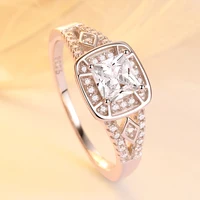 

SKA jewelry hot sell royal jewelry squared diamond ring