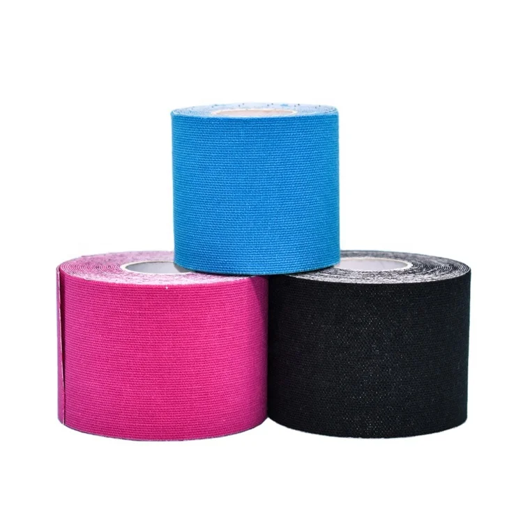 

BLUENJOY Kinesiology Bandage Muscle Tape Shoulder With High Elastic, Colorful eelastic waterproof kineisology tape