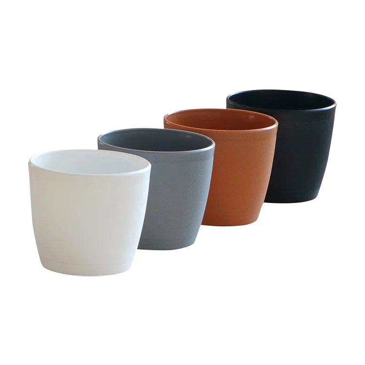 

High quality 8 inch free sample decoration PP plant pots for home garden