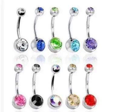 

1PC Stainless Steel Vertical Hood Piercings Flower Lip Rings Opal Sexy Vagina Genital Piercing VCH Eyebrow Piercings Jewelry