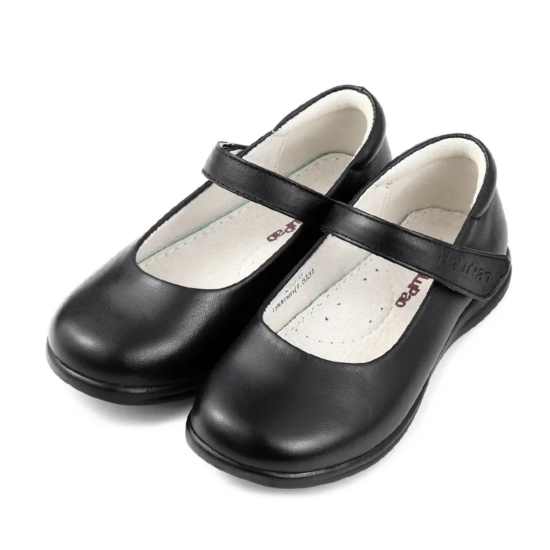 

KALUPAO High-end Kids Leather Shoes Factory Black School Shoe From UK