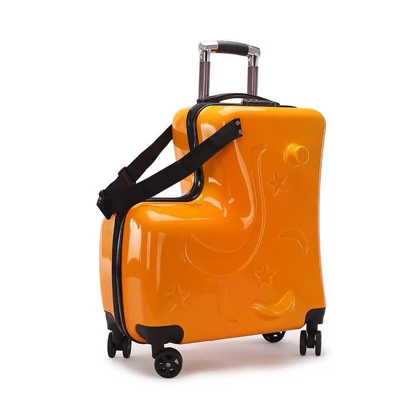 

New PC material can ride the suitcase kids luggage bag kids scooter luggage scooter luggage