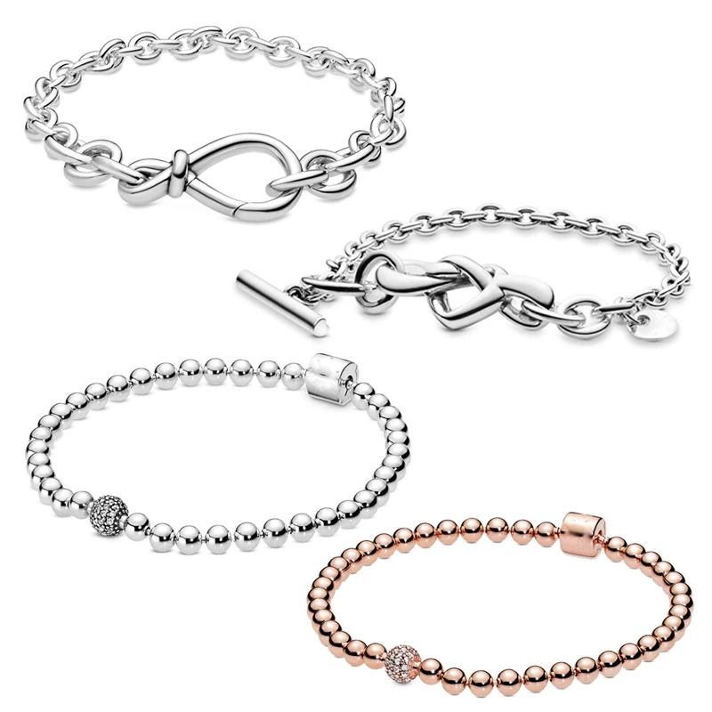 

Manufacturer wholesale 925 Silver Bracelet Custom Charm mother's Day Bracelet