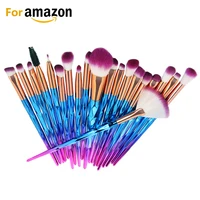 

Amazon solution 20 pcs wholesale ombre makeup brushes for Amazon