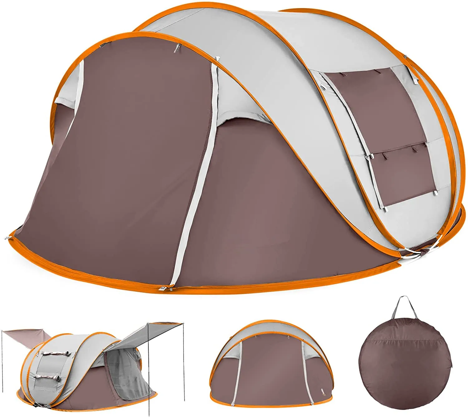 WOQI Waterproof Portable 4-10 Persons Outdoor Camping Tent Sets up in 60 Seconds for Sale