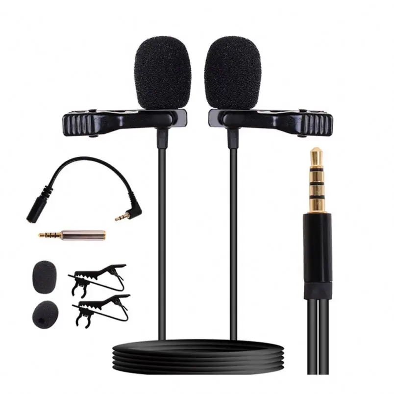 

GAM-16D Usb Best Lapel Mic For Video Recording With Great Price, Black