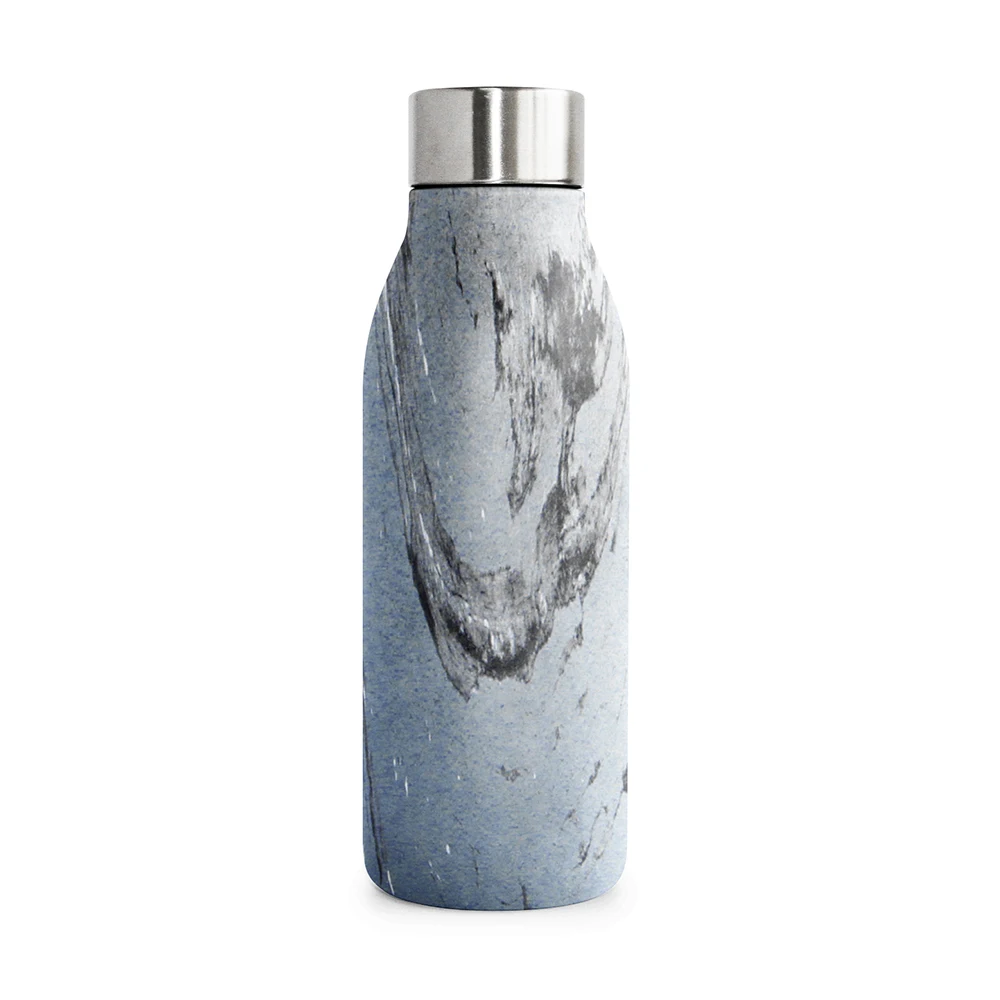 

New designed 500ml stainless steel water bottle double wall vacuum thermos flask with custom pattern