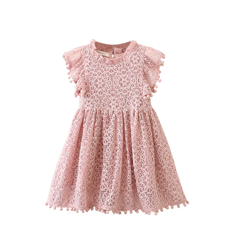 Bear Leader Girl Dress 2019 New Summer Brand Girl Dress Lace and Ball Design Party Dress