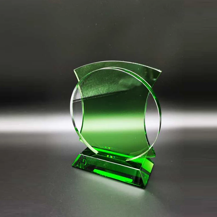 

Custom High Grade Reward Crystal Glass Trophy For Corporate Awards, Clear