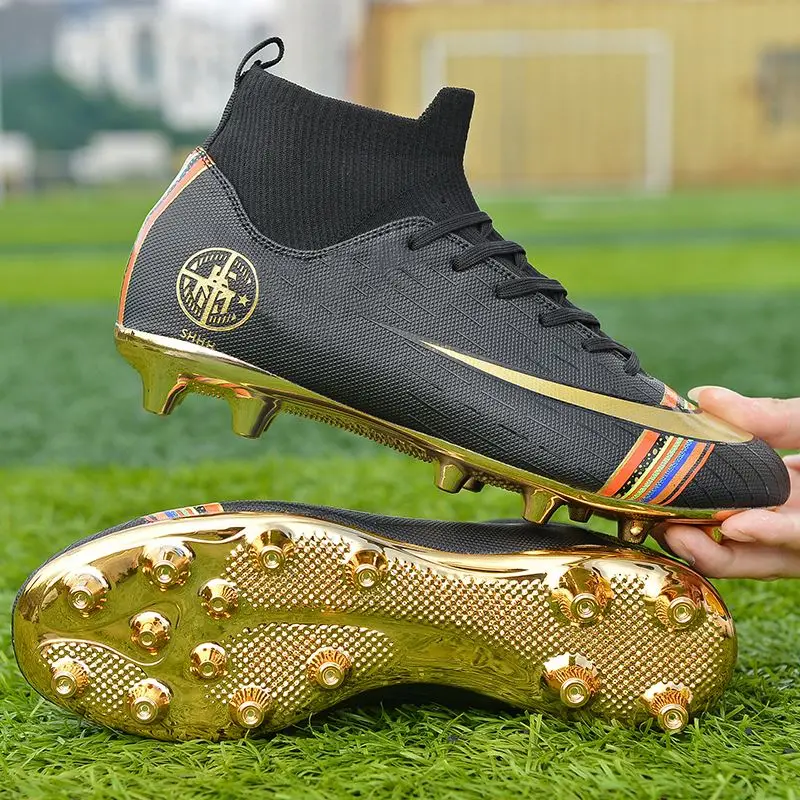 

Garcon Provedor Football Shoes Grade A Personalized Adult Shoes Cleats Shoes High Top Football