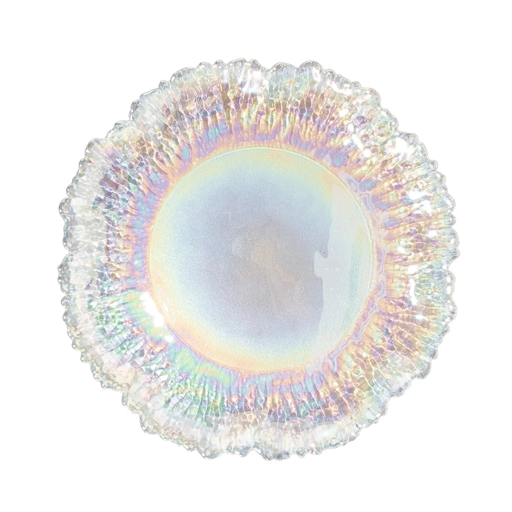 

crystal clear plate glass wedding charger plate plastic charger plates for wedding