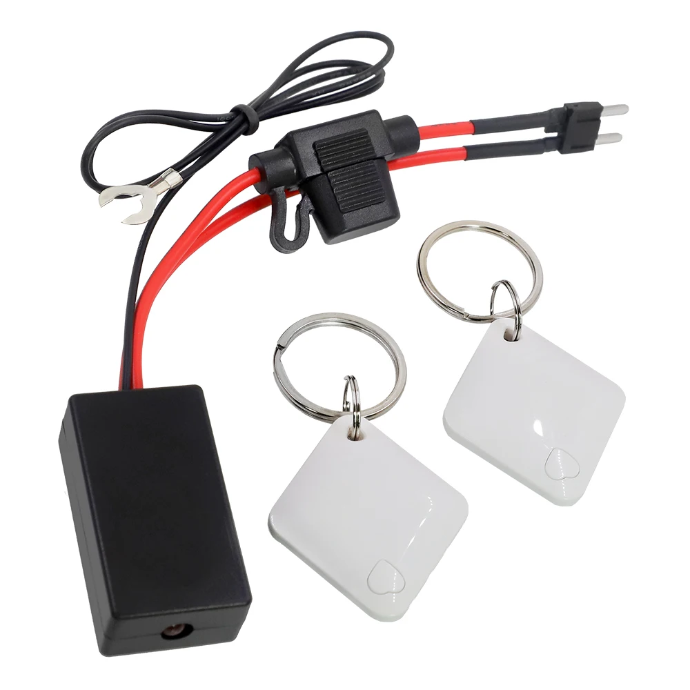 

Vjoycar Anti Hijacking Car Immobilizer Safeguard 12V Universal Oil Circuit Lock Anti-theft alarm For Motorcycle