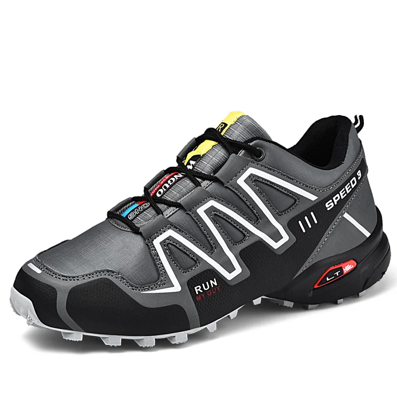 

High Quality Fashion Outdoor Trekking Shoes Custom Comfort Non-slip Men's Waterproof Tactical Hiking Shoes
