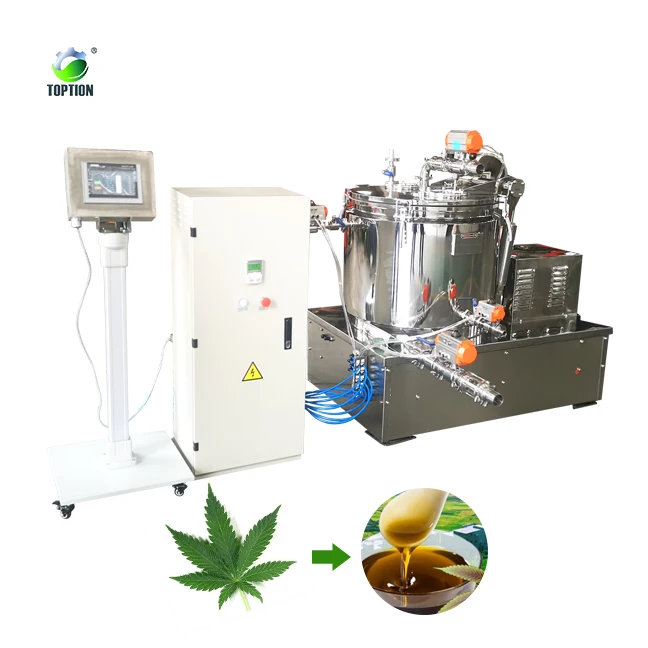 

High Speed industrial low temperature ethanol centrifugal extractor